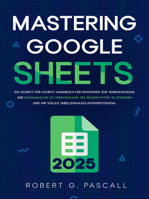 cover image of Mastering Google Sheets